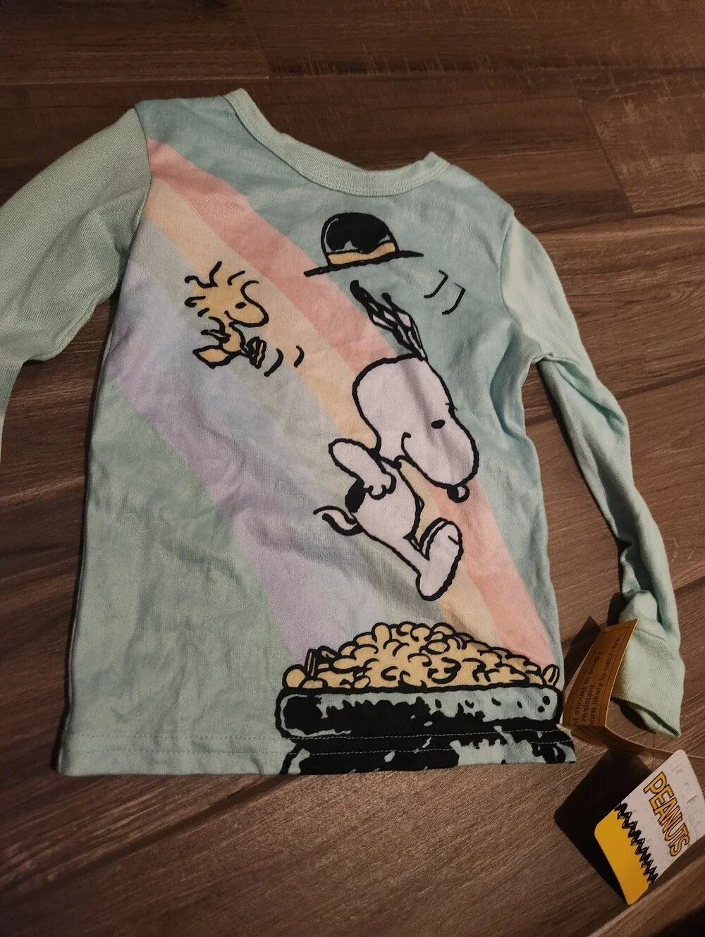 5 Quanity Girl Pajama Tops.  Size 8